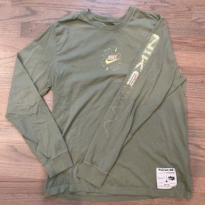 Nike Green Long Sleeve